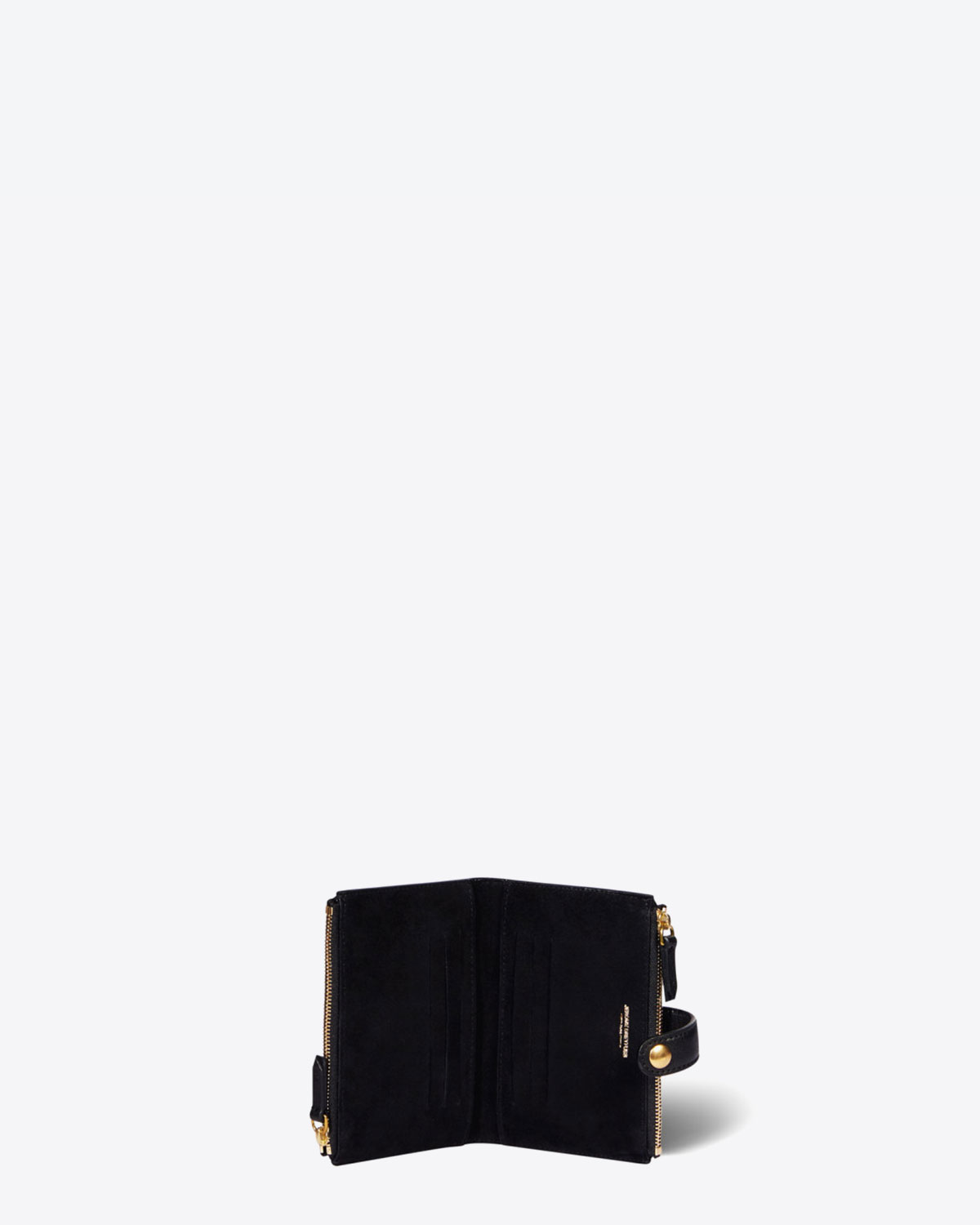 Jérôme Dreyfuss Accessoires Collection Carlo PM Goatskin Noir  