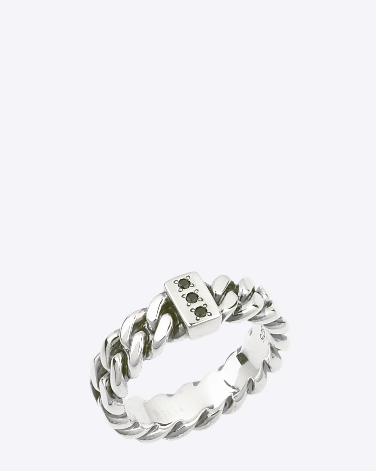 Tom Wood Chain Ring Slim Spinel