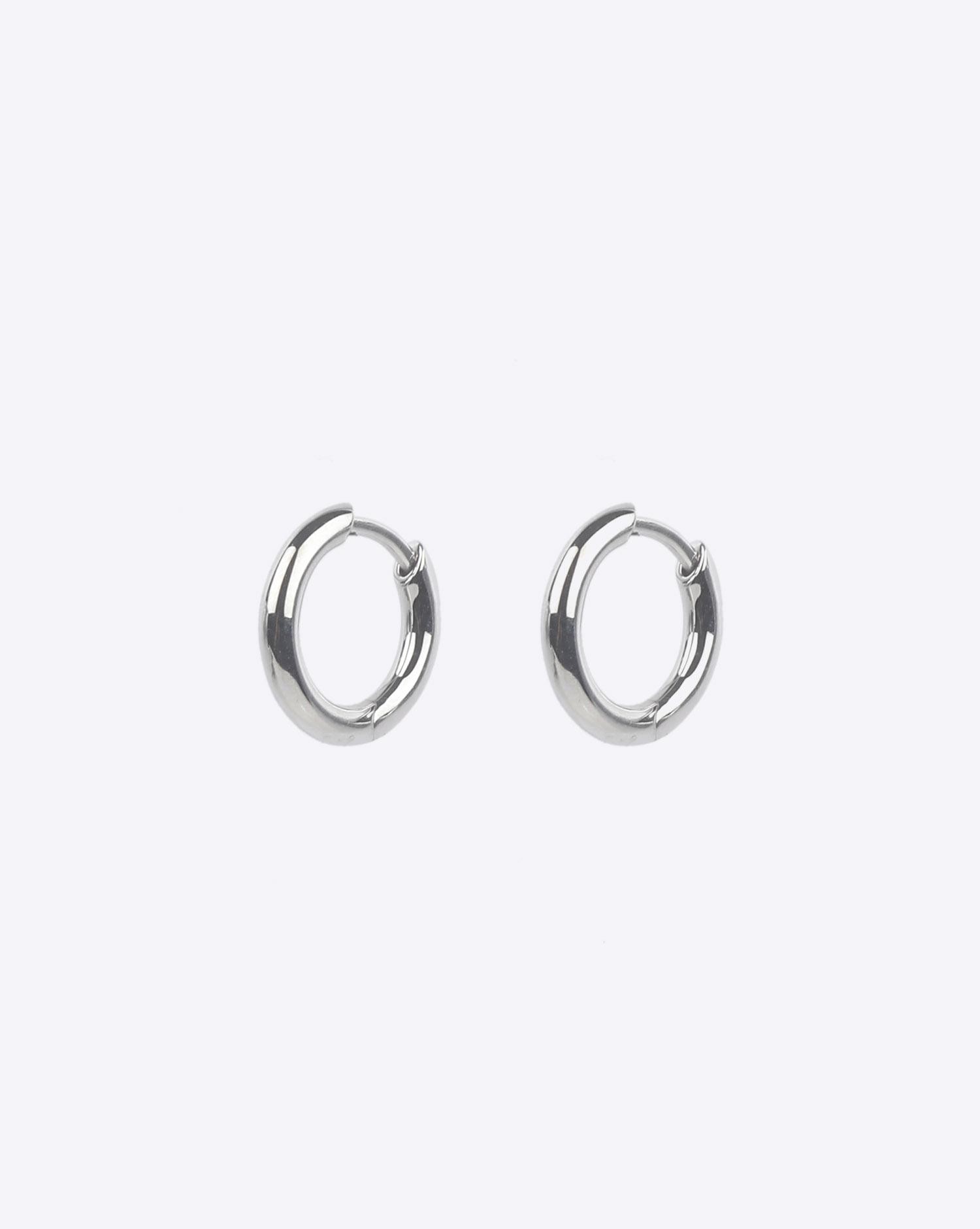 Tom Wood Classic Hoop Small - Silver 