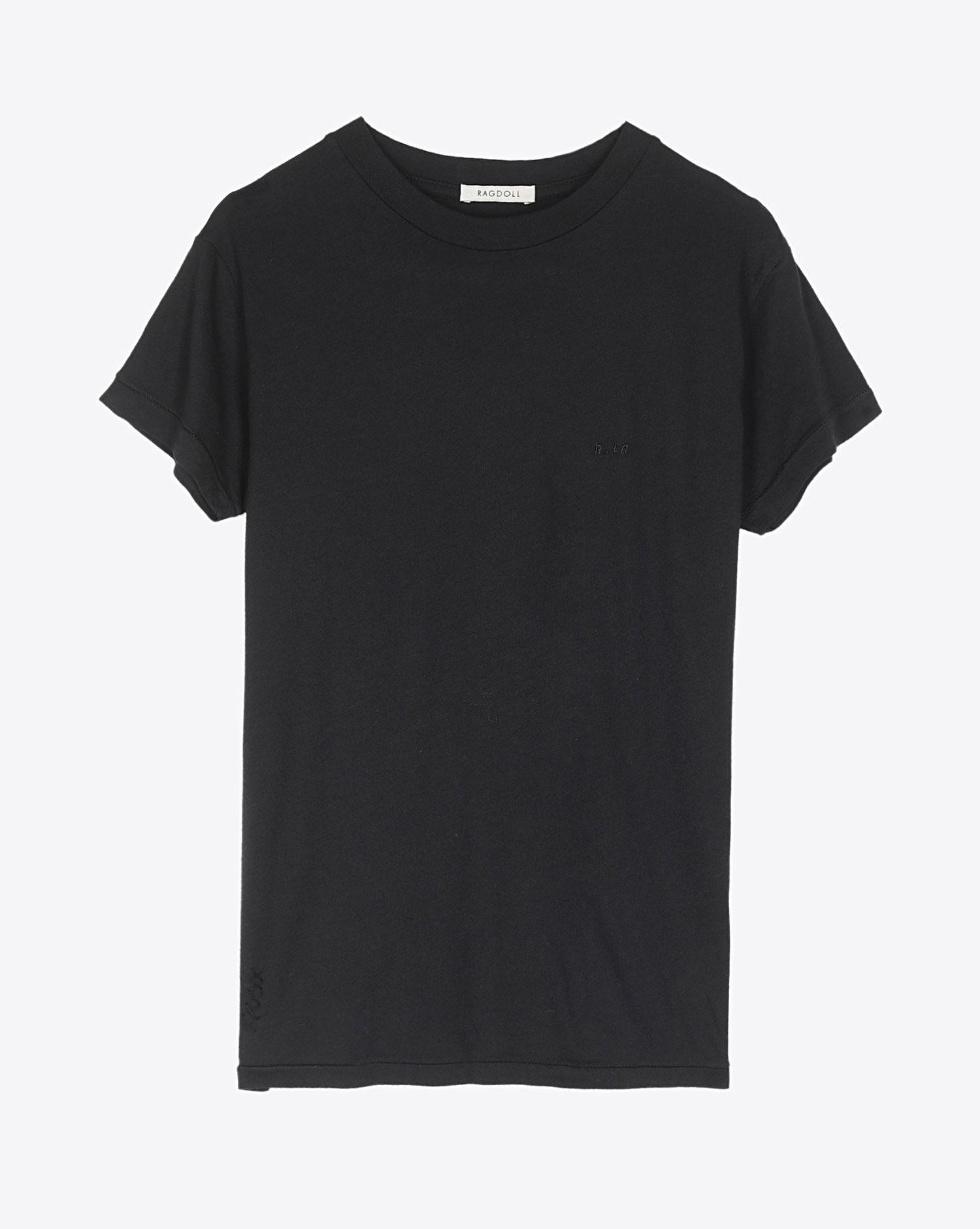 Ragdoll LA Slouchy Tee – Faded Black