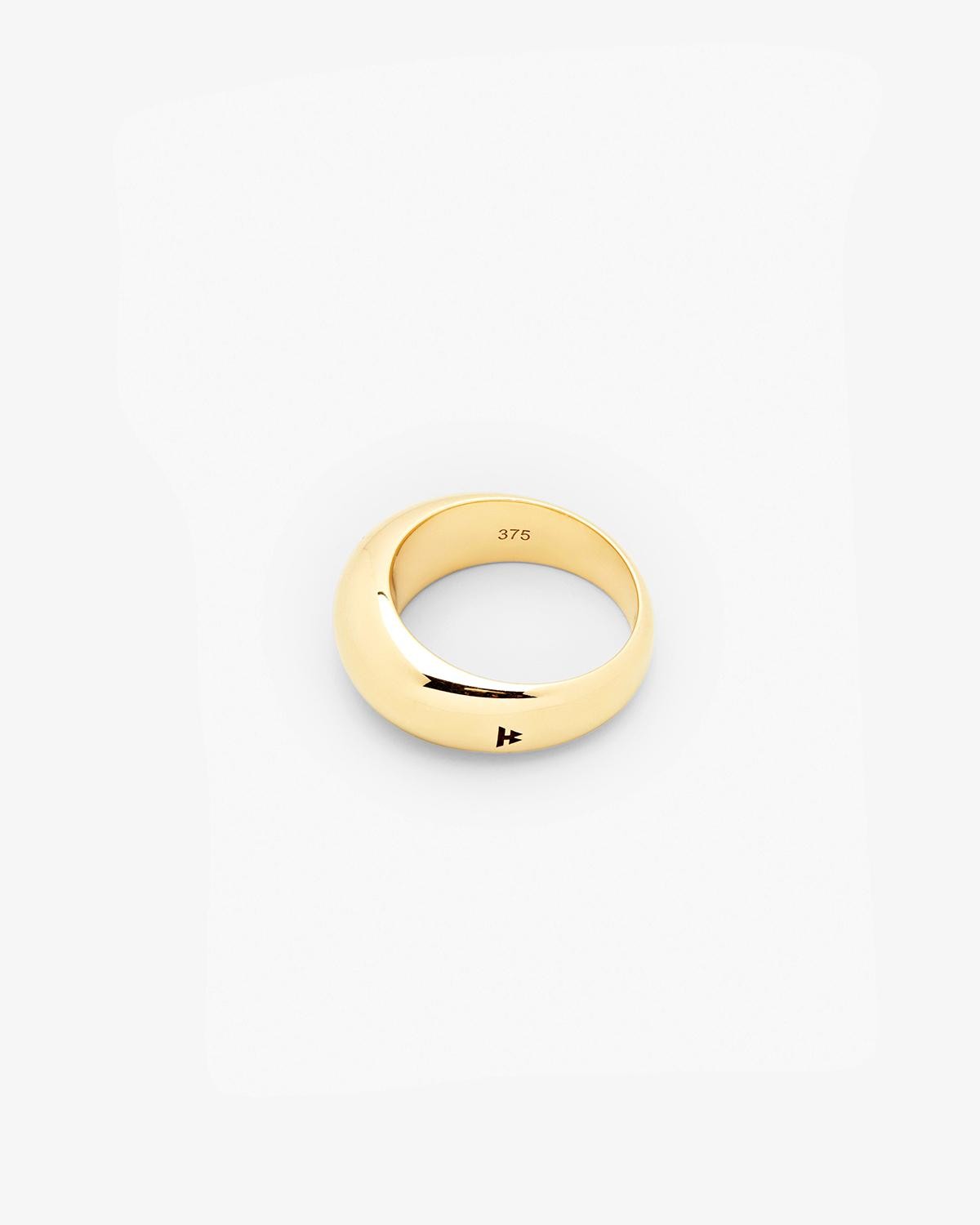 Tom Wood Bague Ice Slim – Gold