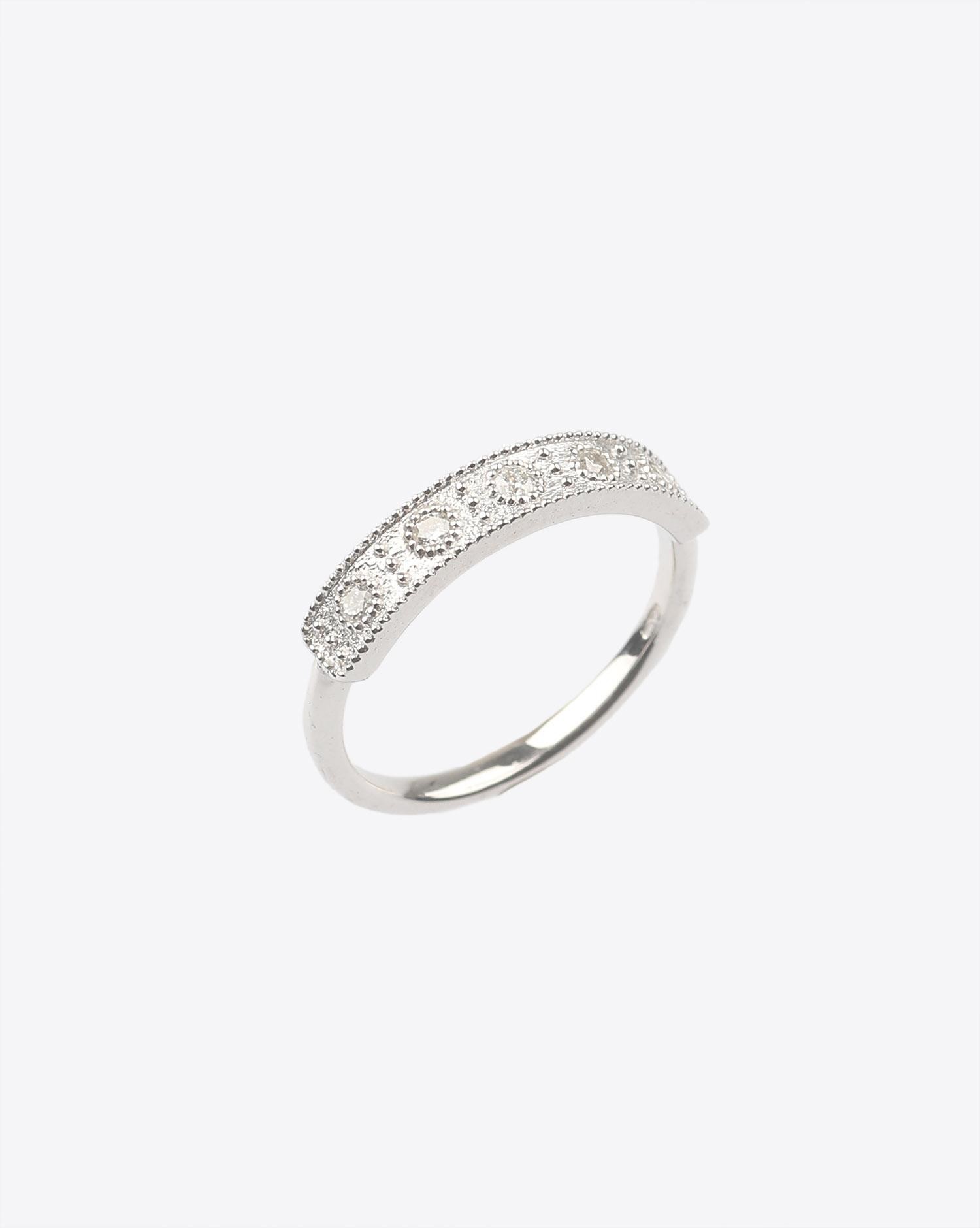 De Jaegher Bague Happiness Argent & Diamants blancs