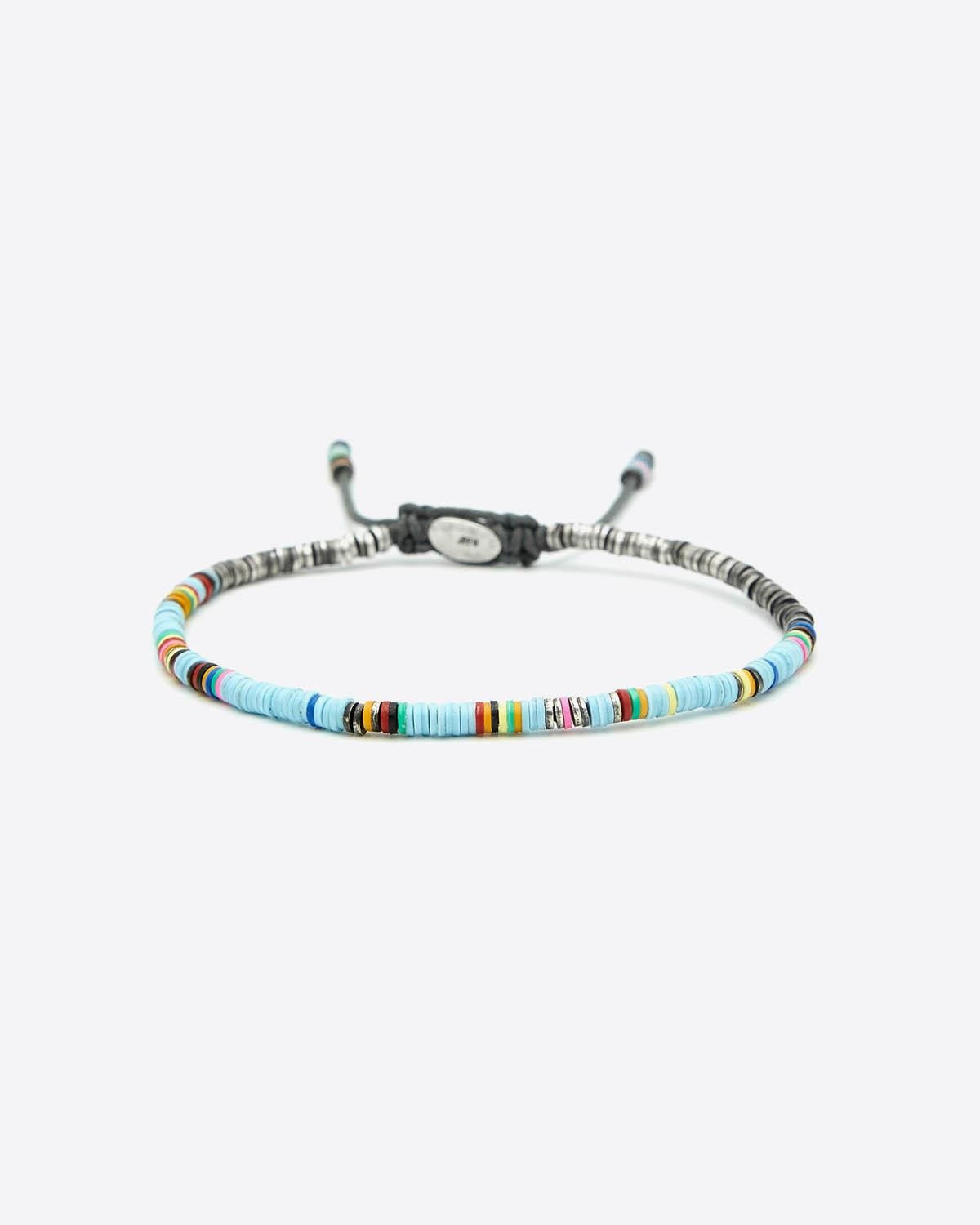 M.Cohen Bracelet Africain Mini Perles - Orange