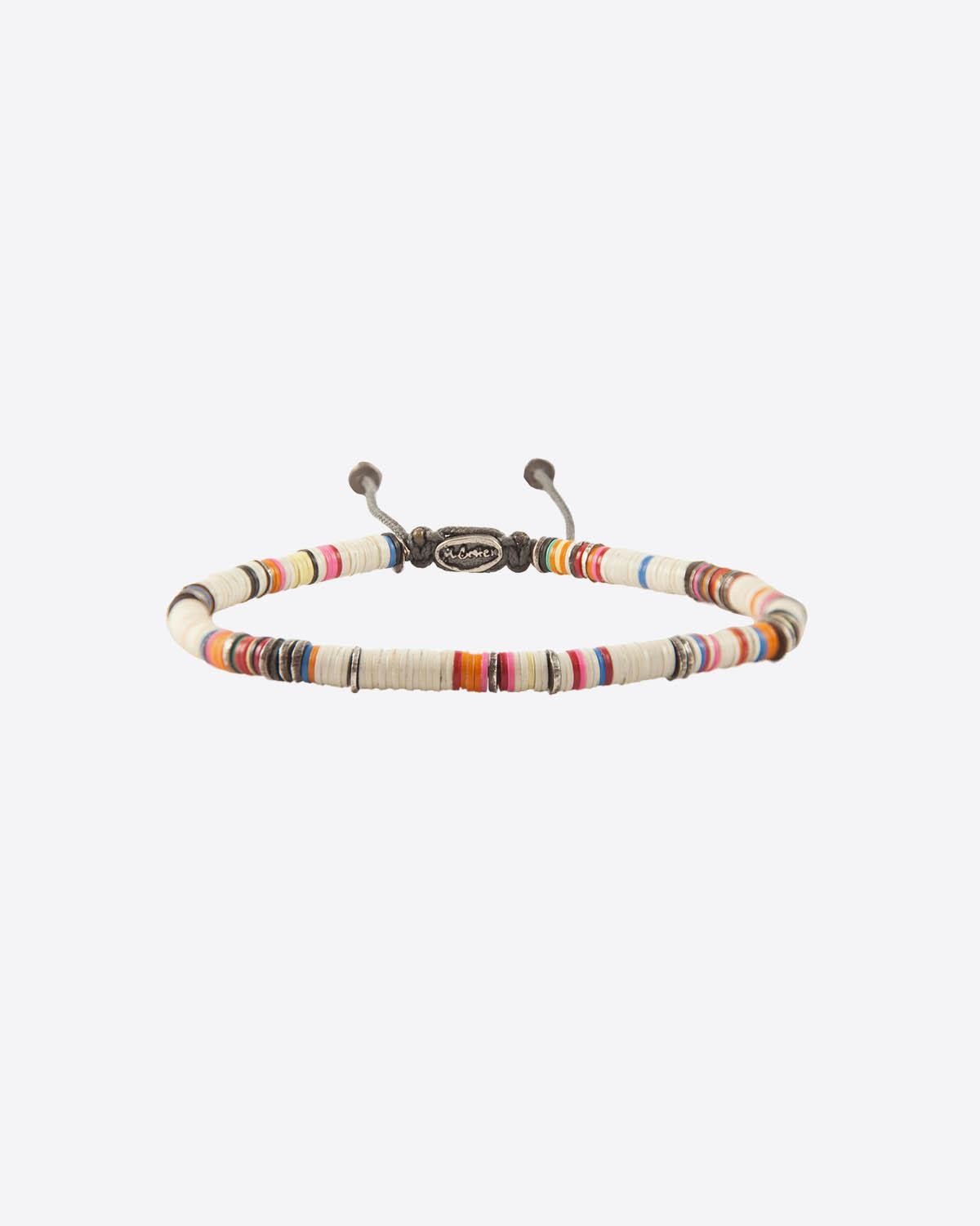 M.Cohen Bracelet Africain Disques - Vinyl Rose