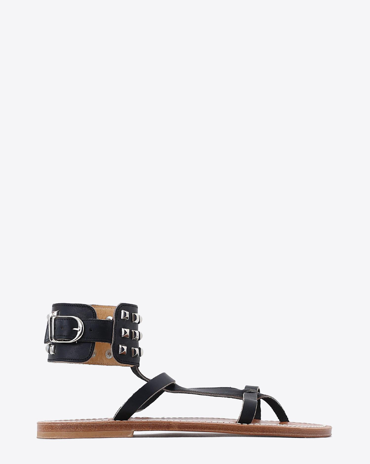 K.Jacques Sandales Forban – Pul Noir Bcl Argent