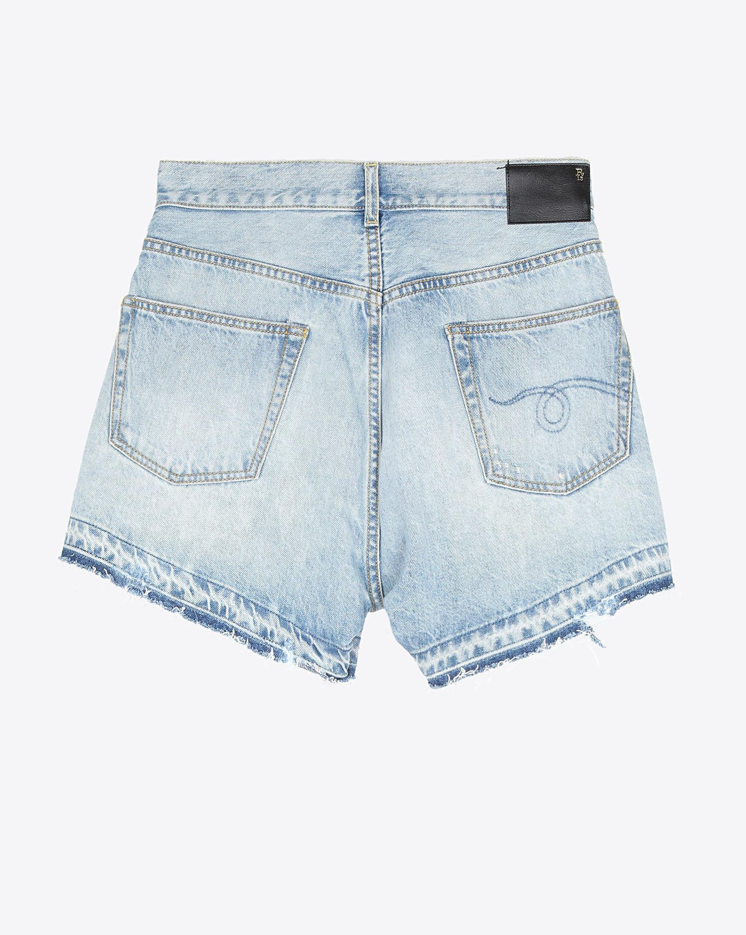 R13 Crossover Short - Tilly W Let Down Hem