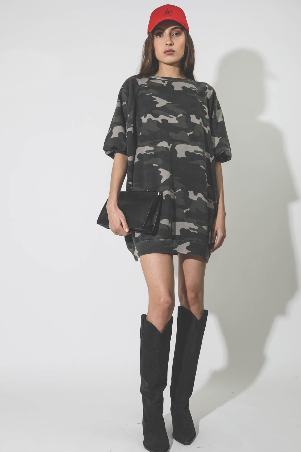 Ragdoll LA Super Oversized Sweatshirt - Camo Army