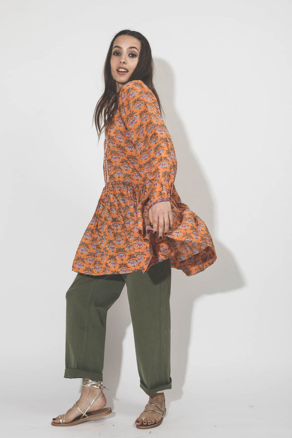Alix Of Bohemia Robe Sula Turmeric – Orange