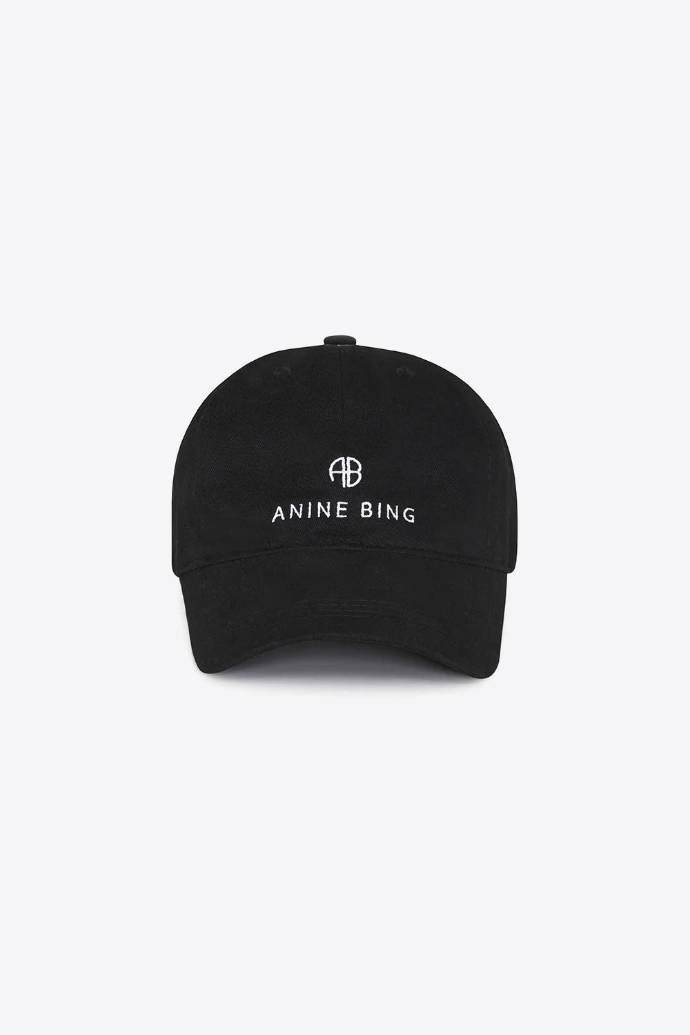 Anine Bing Casquette Jeremy Petit Logo – Noir