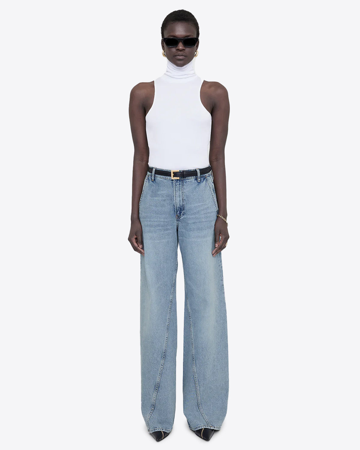 Anine Bing Jean Briley Capri Bleu