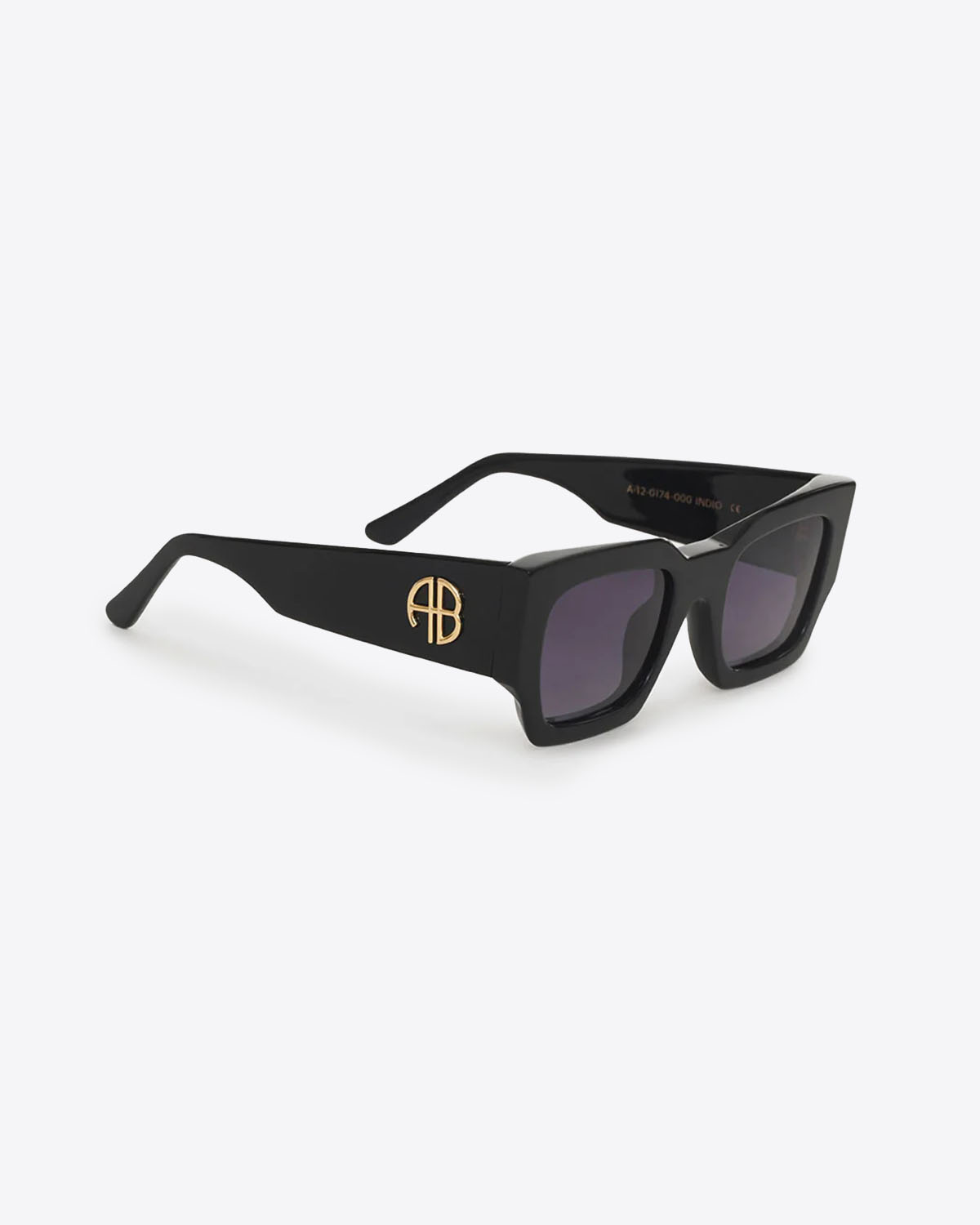 Anine Bing Lunettes de Soleil Indio AB – Noir