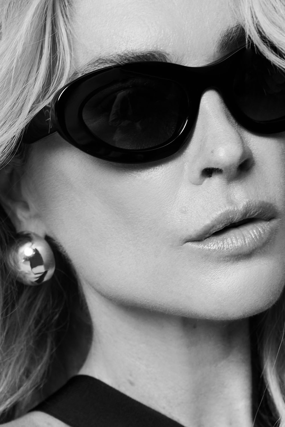 Anine Bing Lunettes de Soleil Roma – Noir