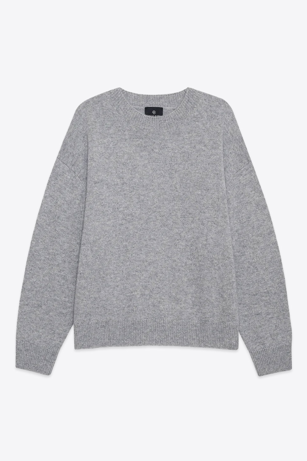 Anine Bing Pull Lee Crew – Cachemire Gris