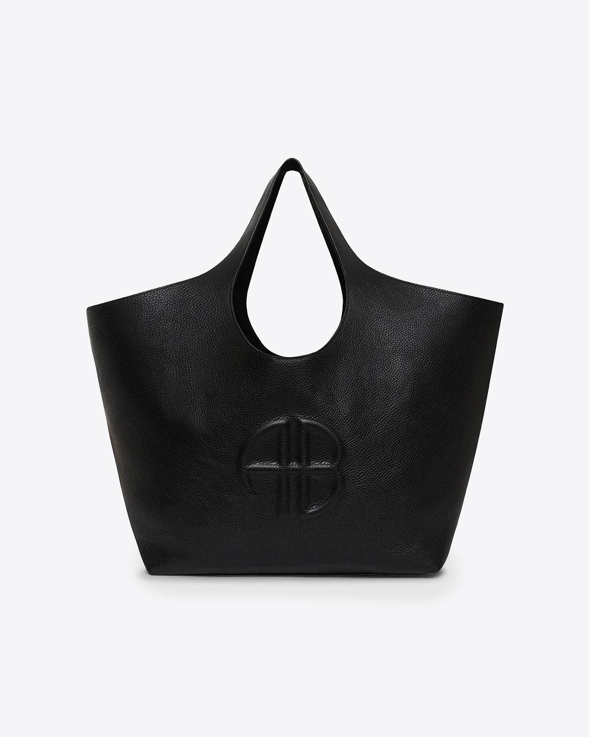 Anine Bing Sac Lili Tote – Noir Grainé