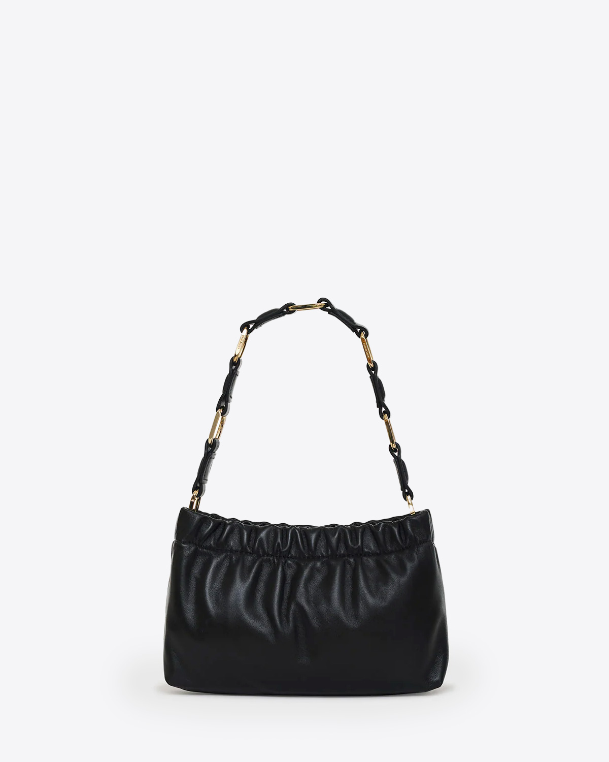 Anine Bing Sac Kate Épaule Petit Modèle – Noir