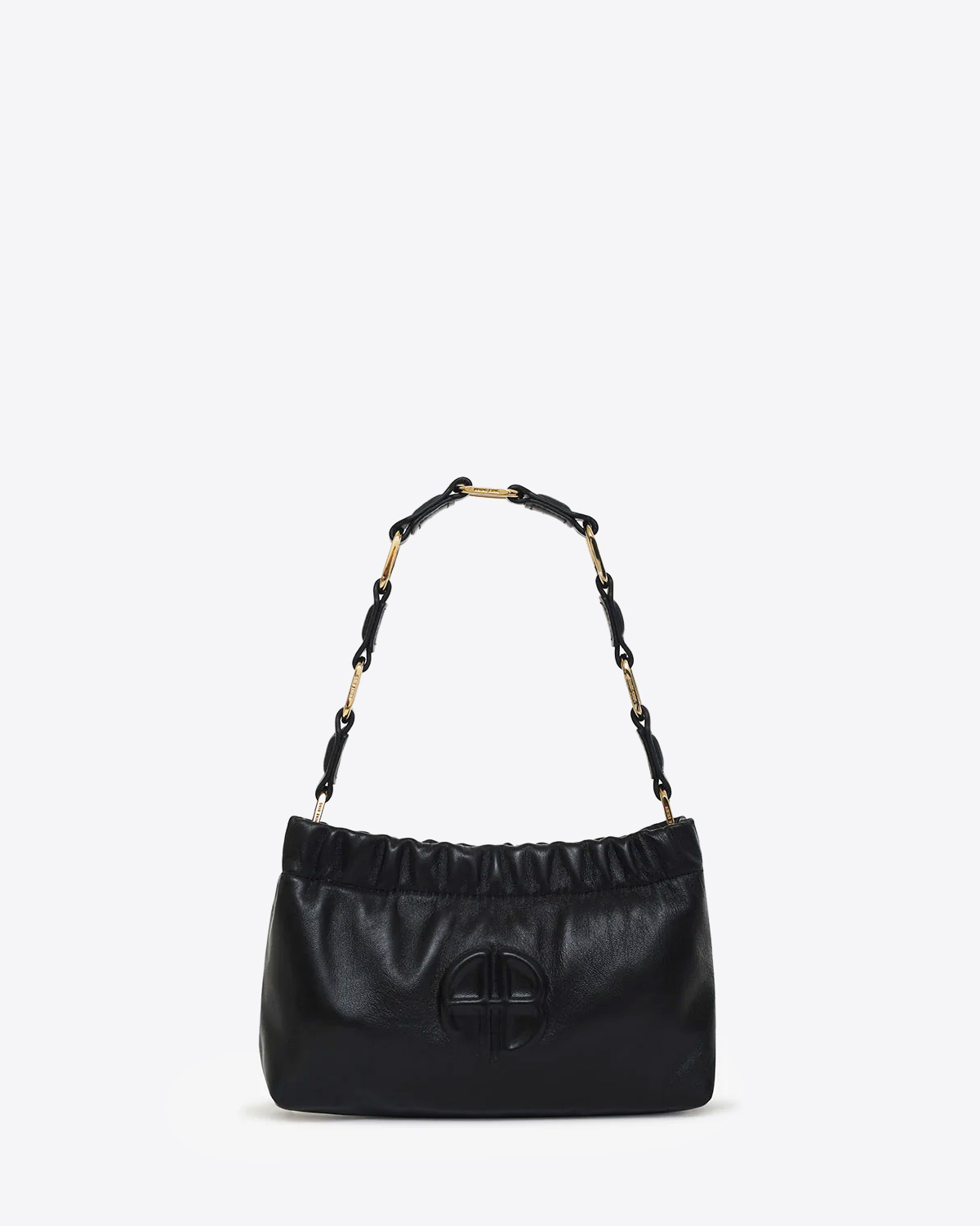 Anine Bing Sac Kate Épaule Petit Modèle – Noir