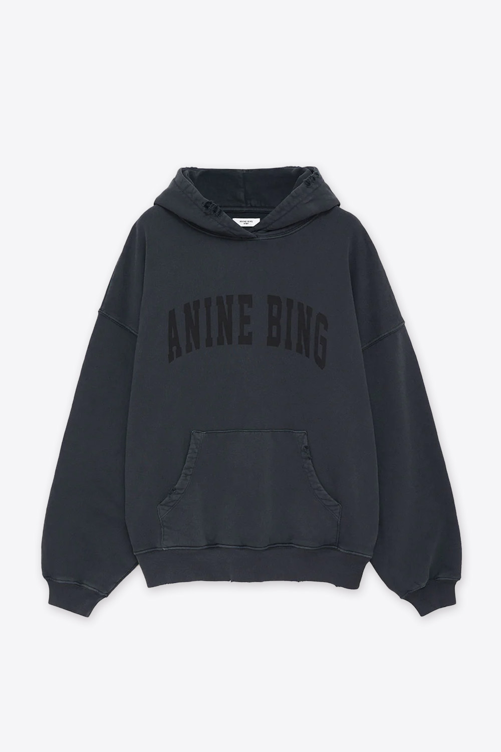 Anine Bing Sweatshirt Harvey – Noir Délavé