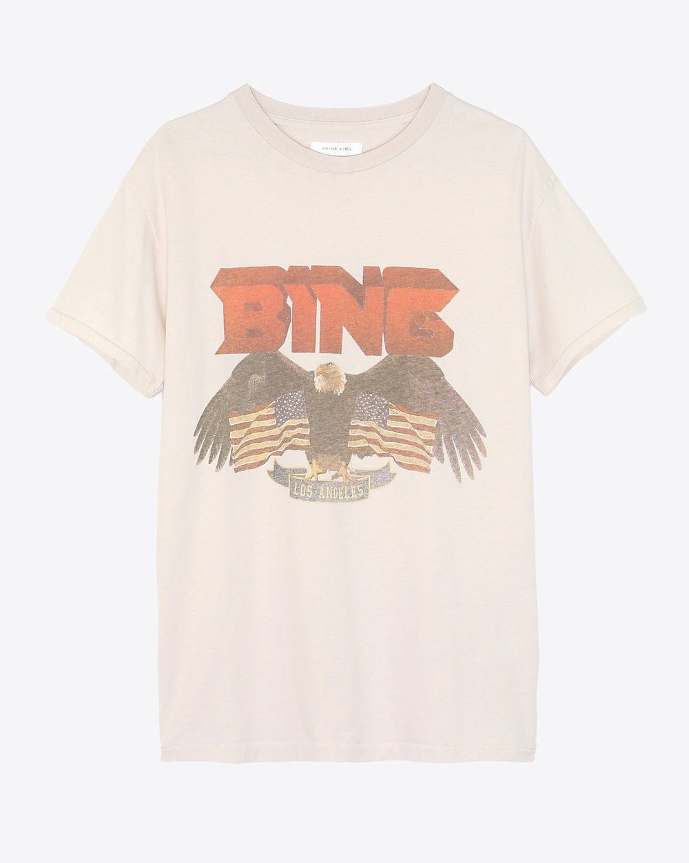 Anine Bing Tee-Shirt Vintage Bing – Blanc