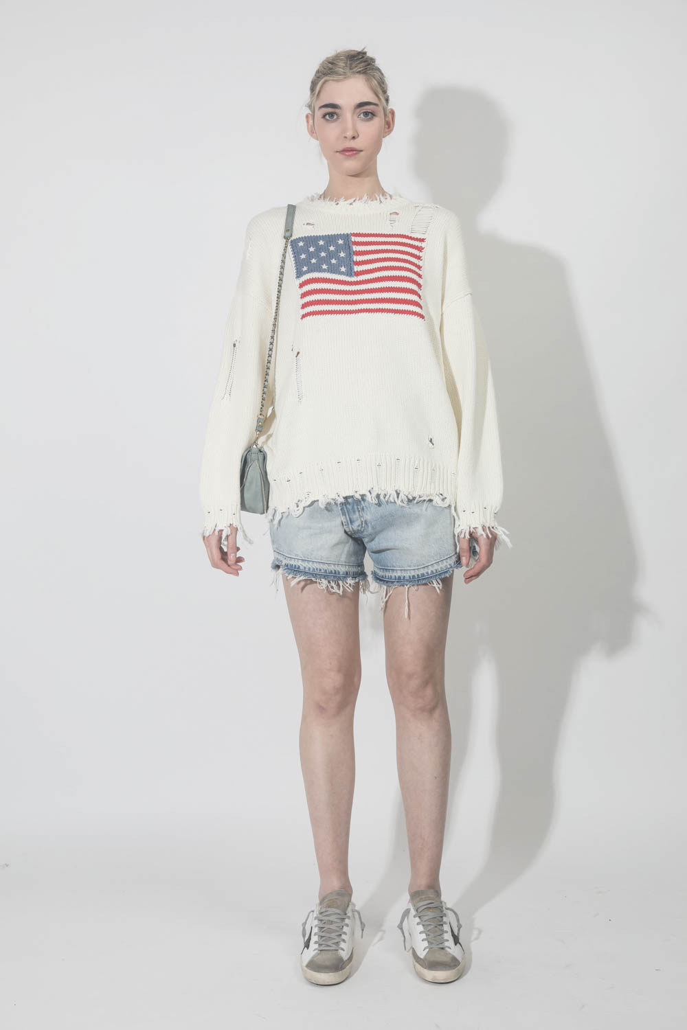 Denimist Flag Sweater – Ecru