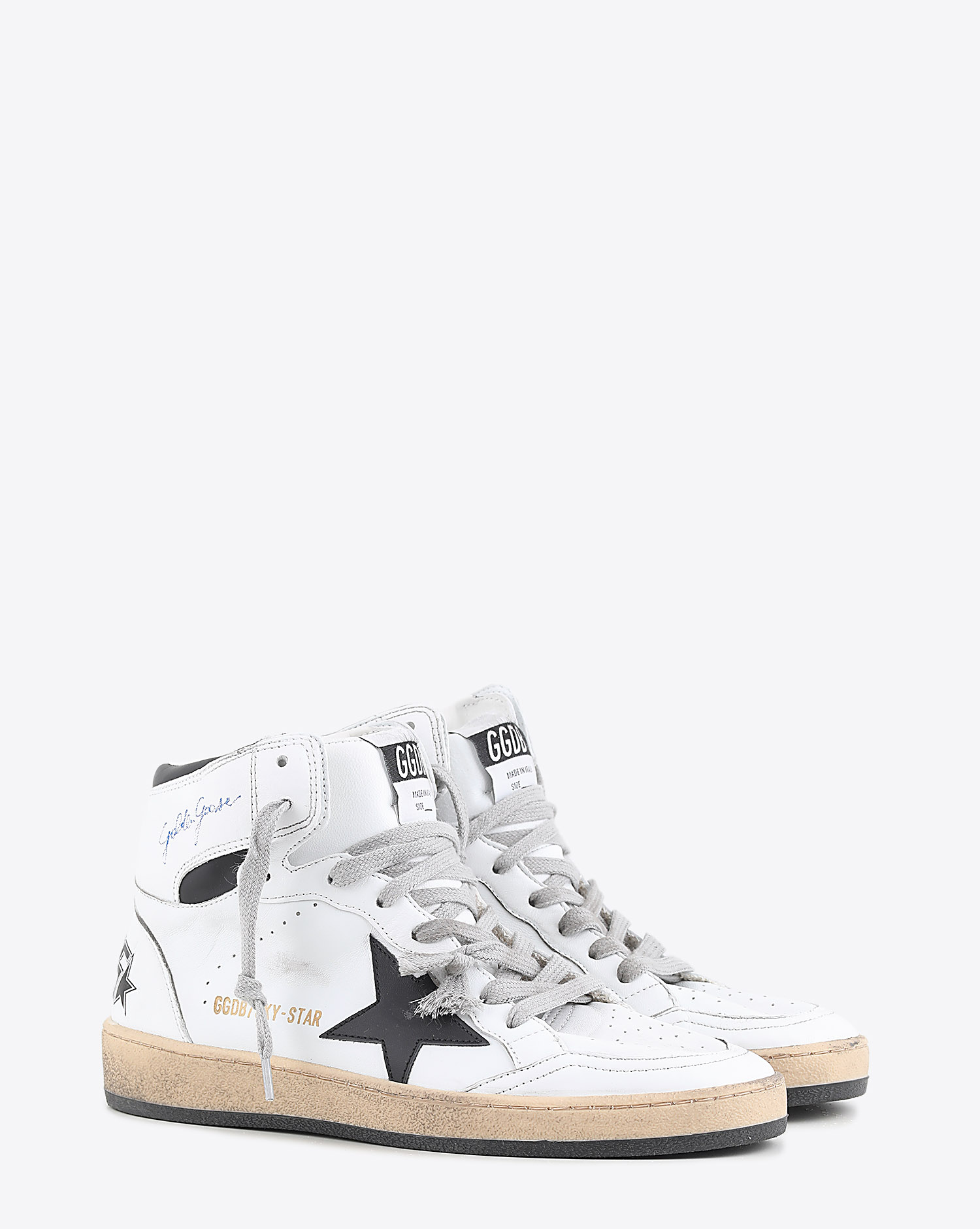Golden Goose Femme Sky Star - White Black 10283