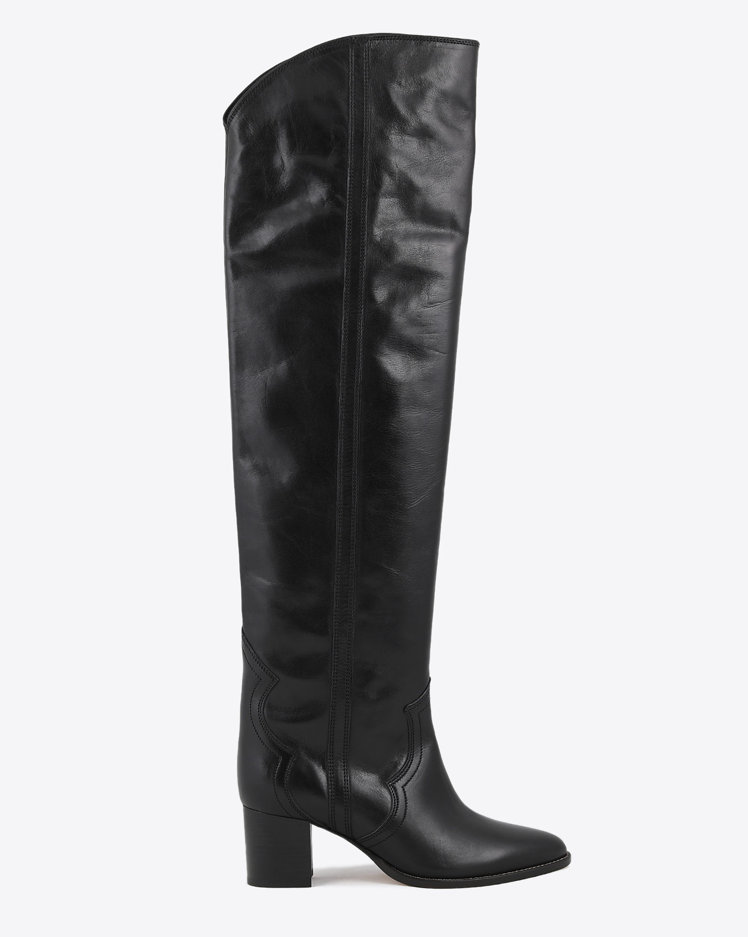 Isabel Marant Chaussures Cuissardes Remine - Black