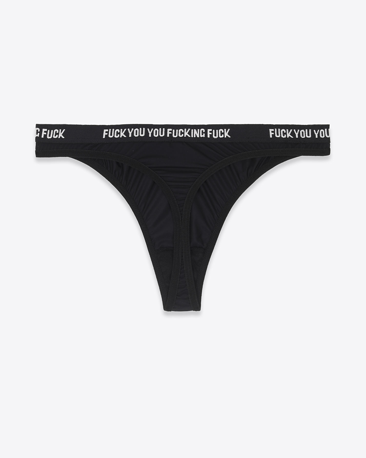 R13 Thong - Black