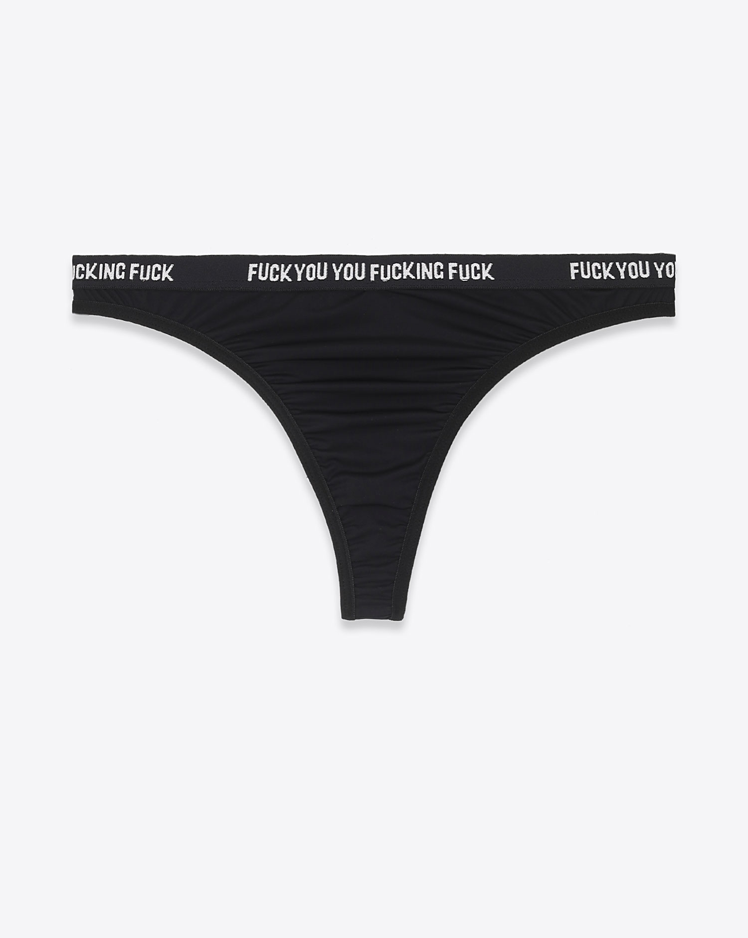 R13 Thong - Black