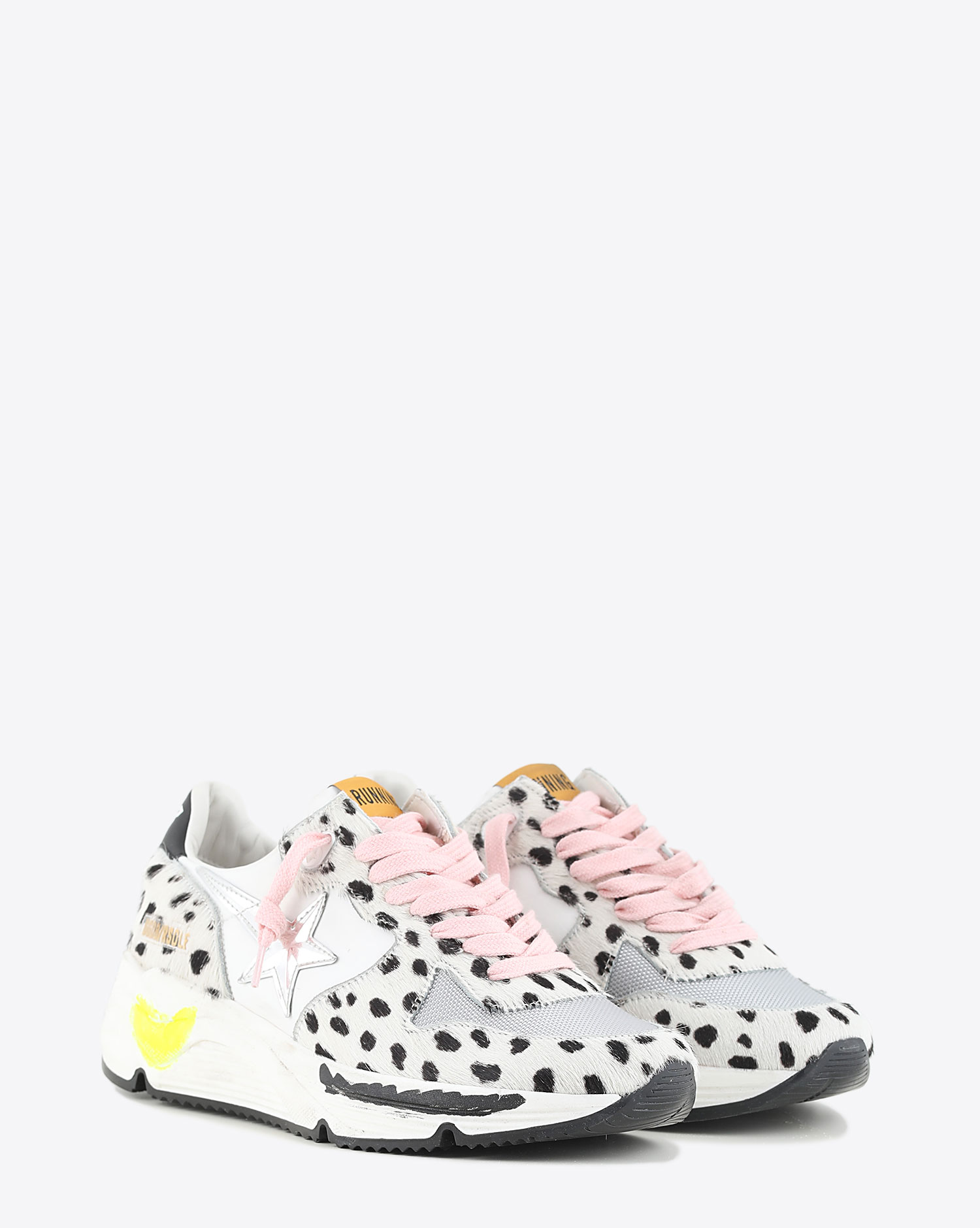 Golden Goose Femme Running Sole Star Pois Horsy