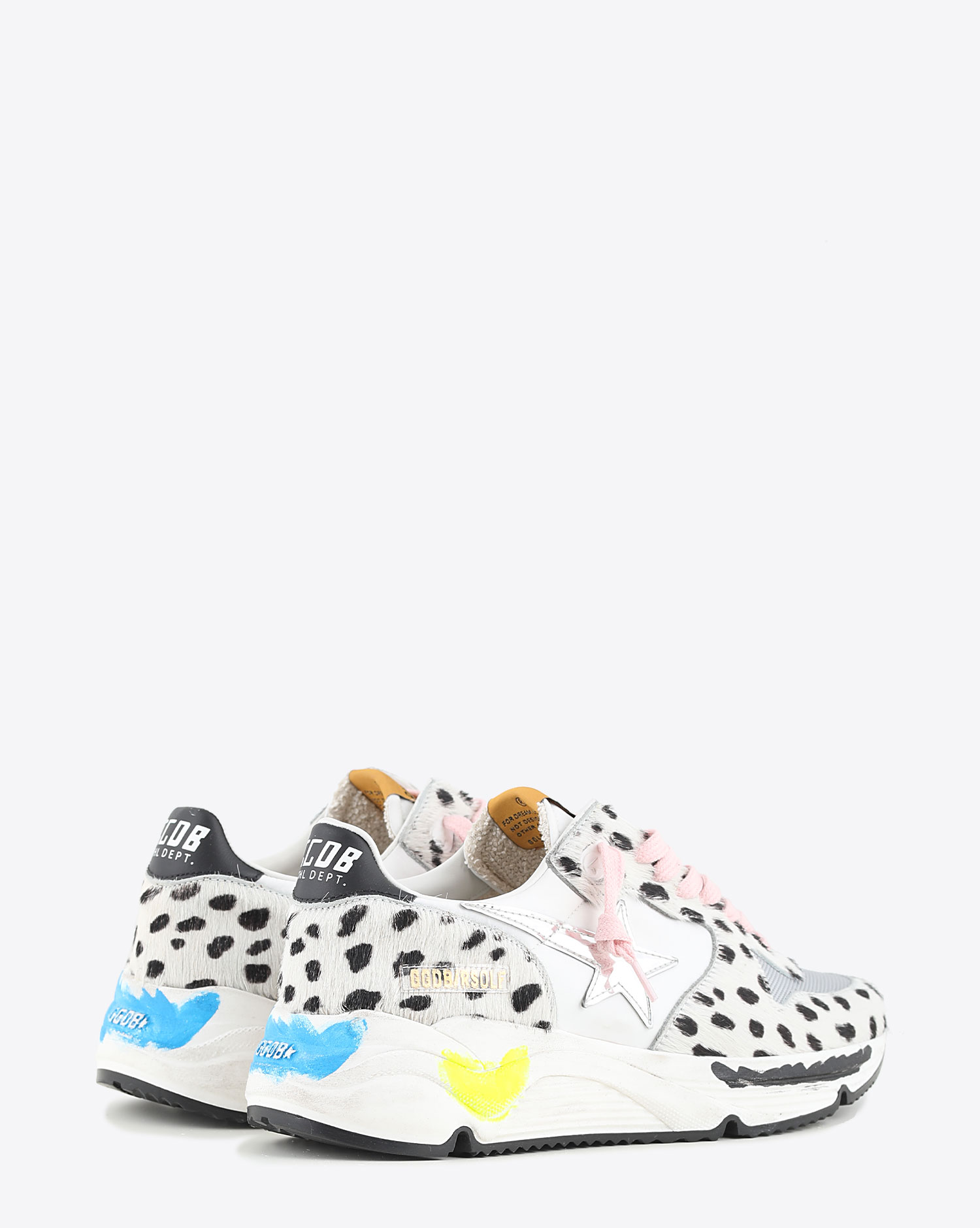 Sneakers Femme Running Sole Golden Goose à pois. 
