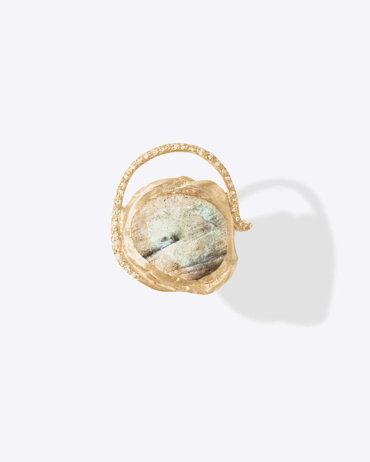 Pascale Monvoisin Bague Gaïa – Labradorite