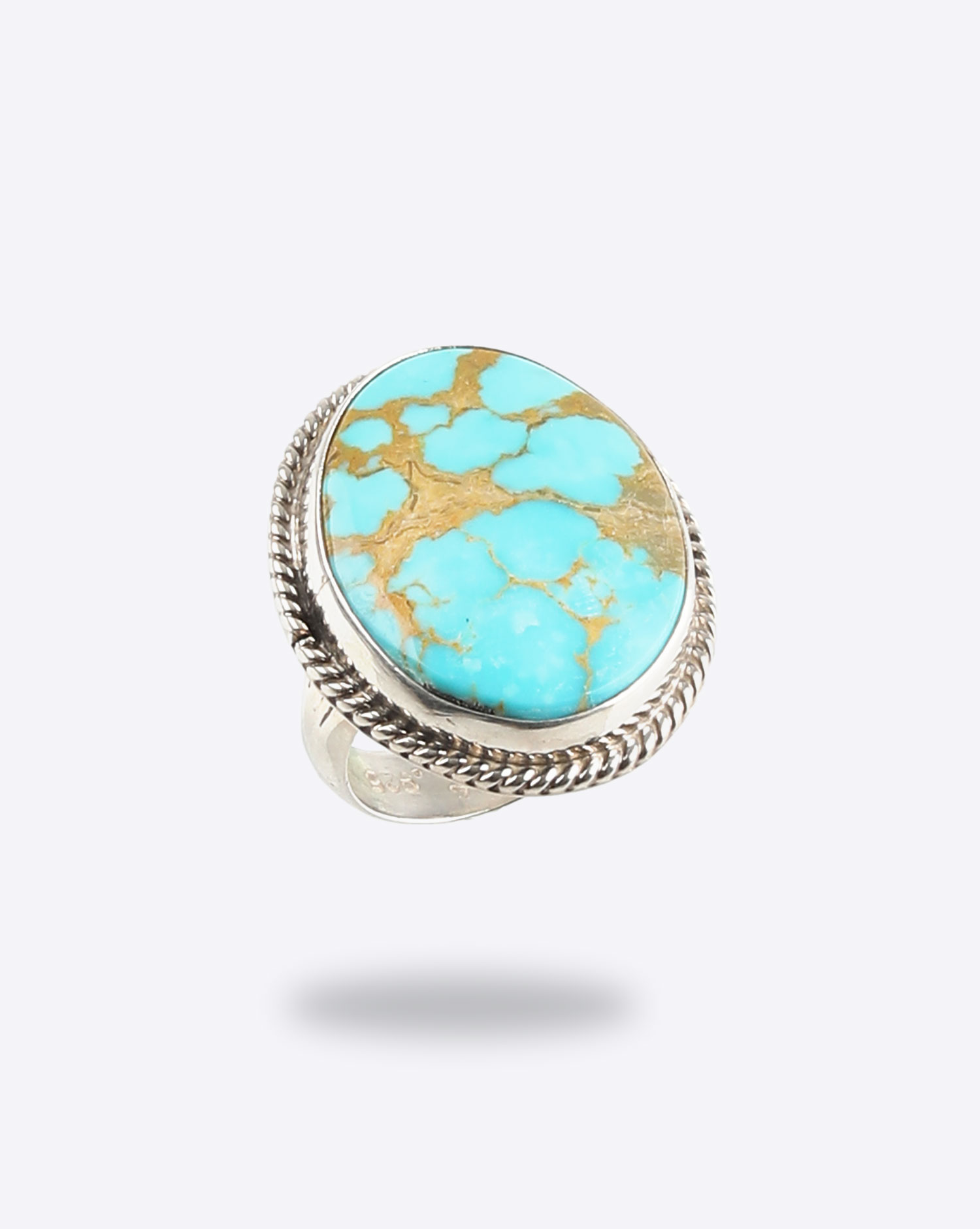 Harpo Bague Kingman – Turquoise Brown 54