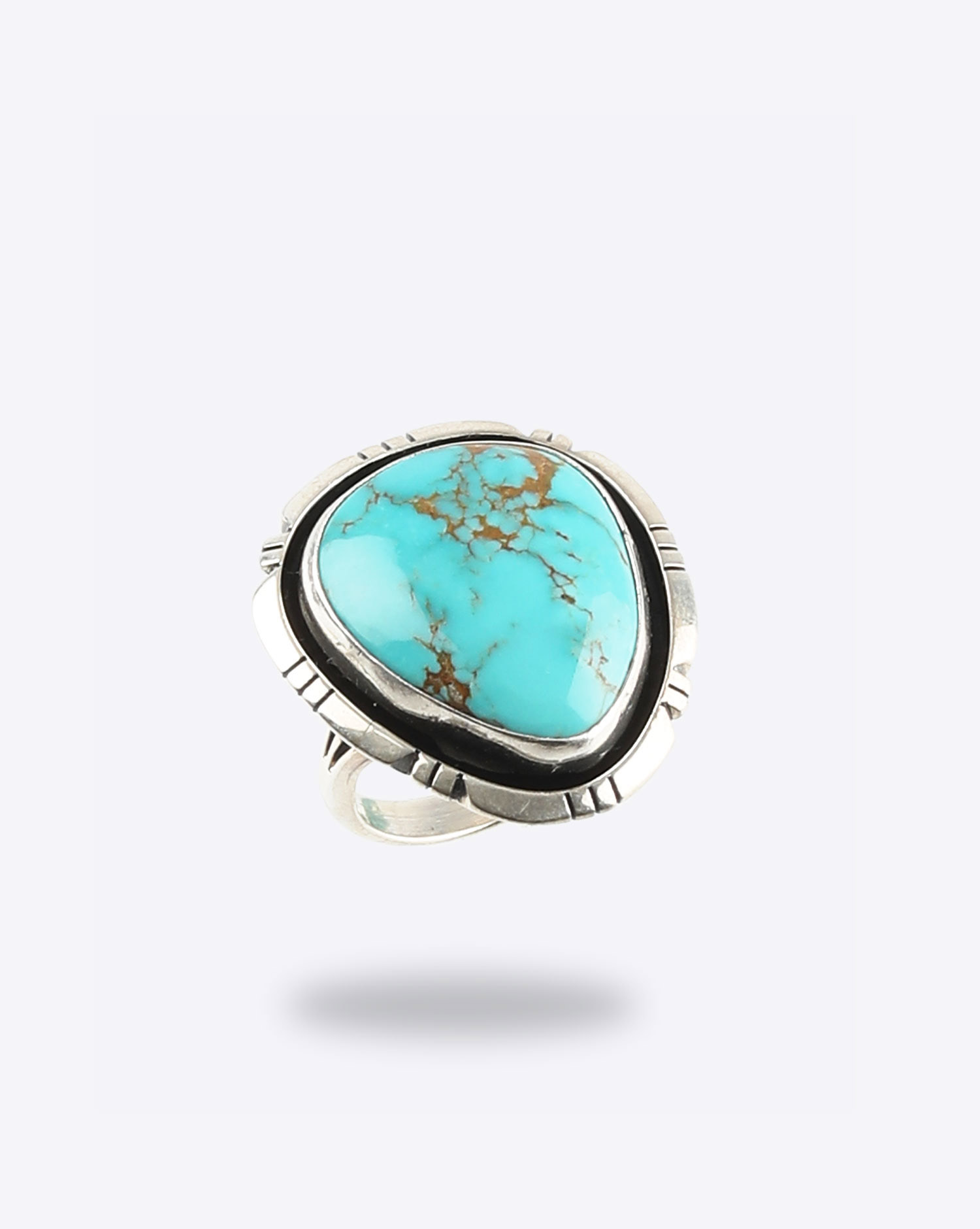 Harpo Bague Kingman – Turquoise 56