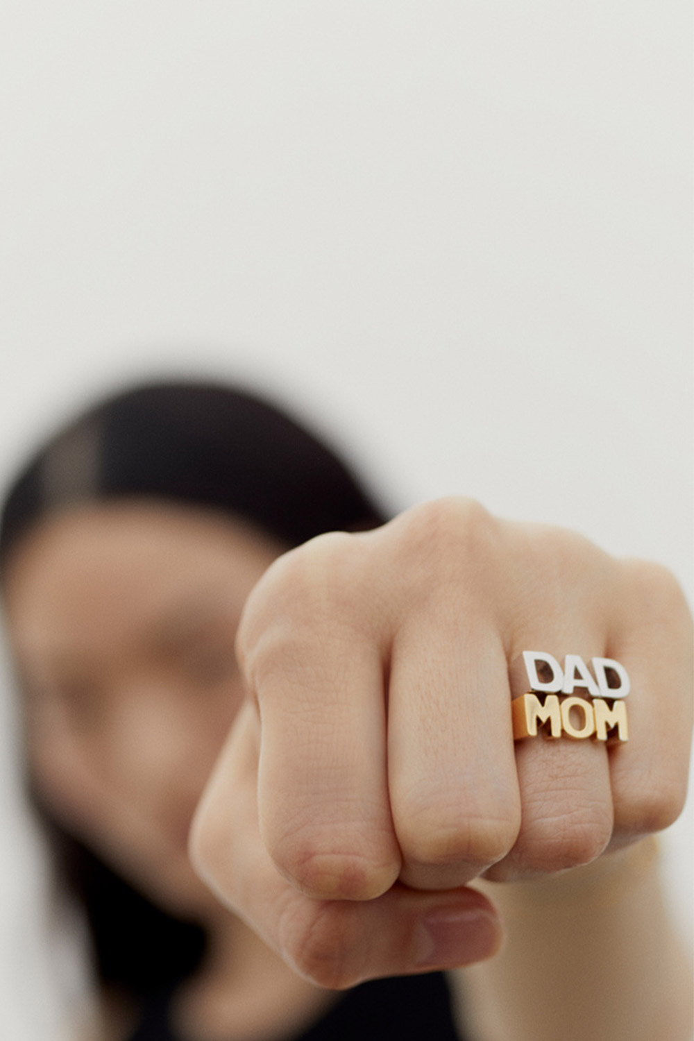 Maria Black Bague Mom – Plaqué Or