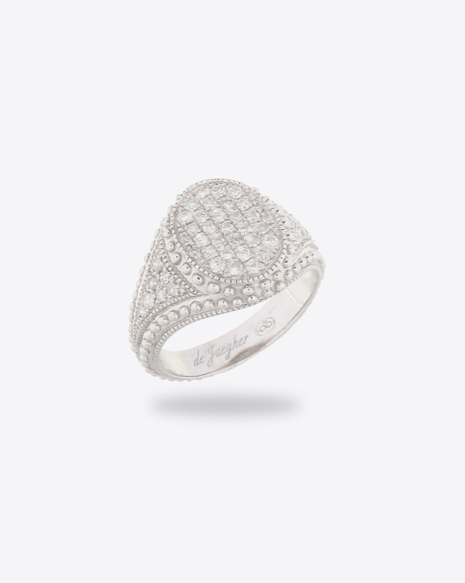 De Jaegher Bague Divinely - Argent & Diamants Blancs