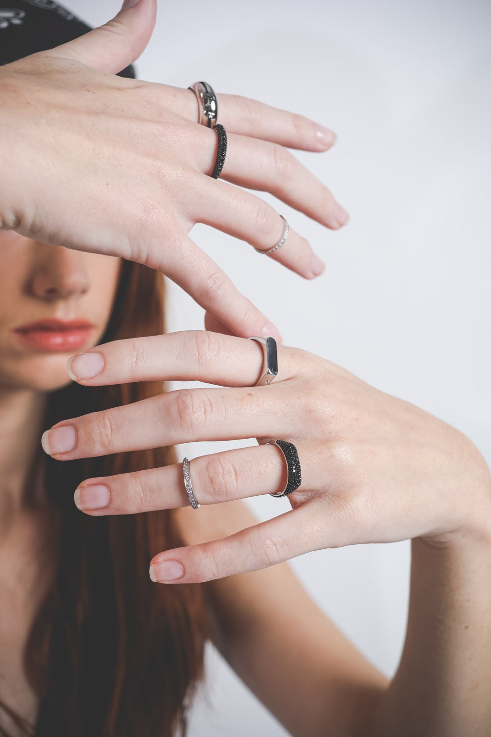 Tom Wood O Ring Zirconia Silver - Bague de phalange
