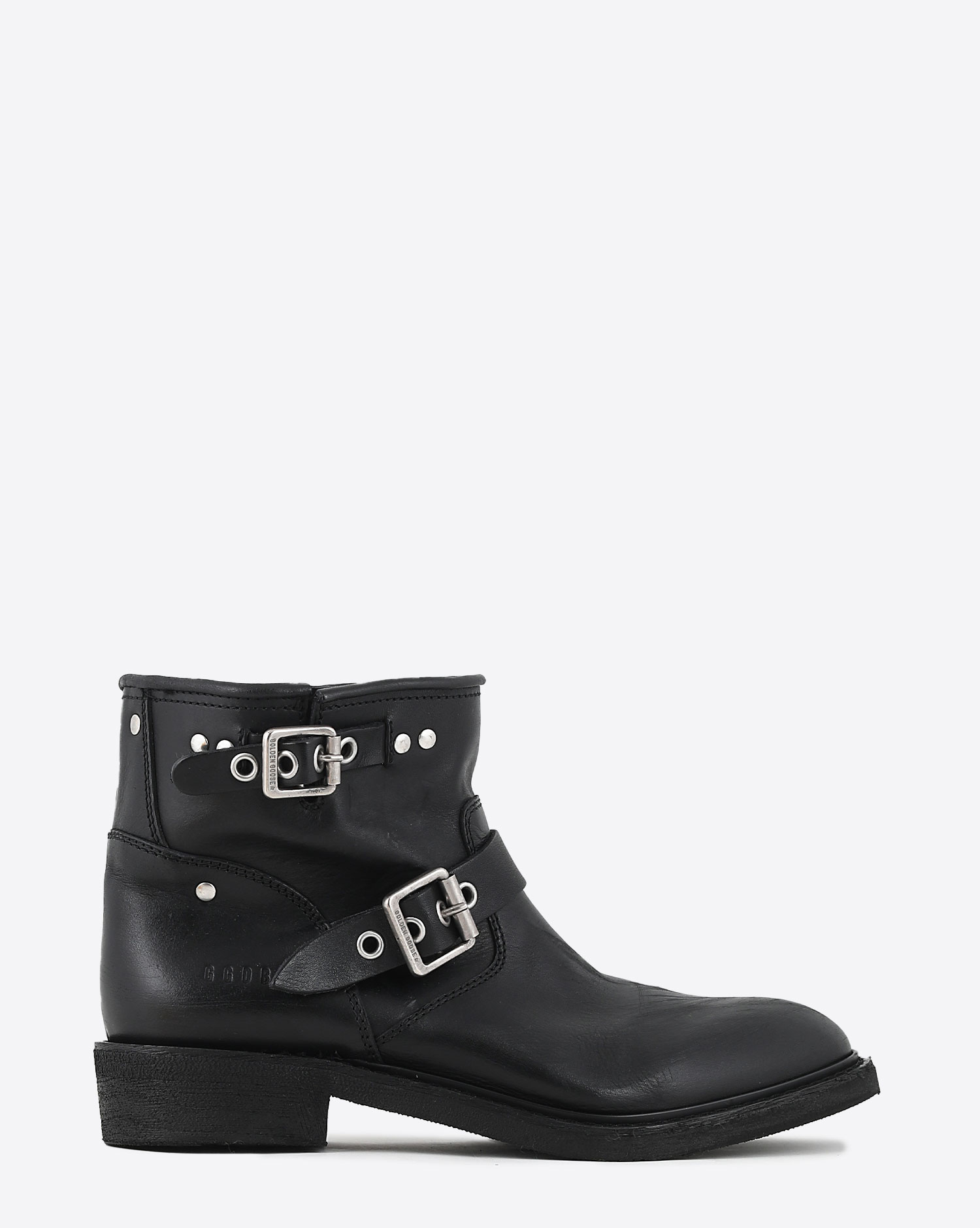 Golden Goose Femme Boots Biker – Noir