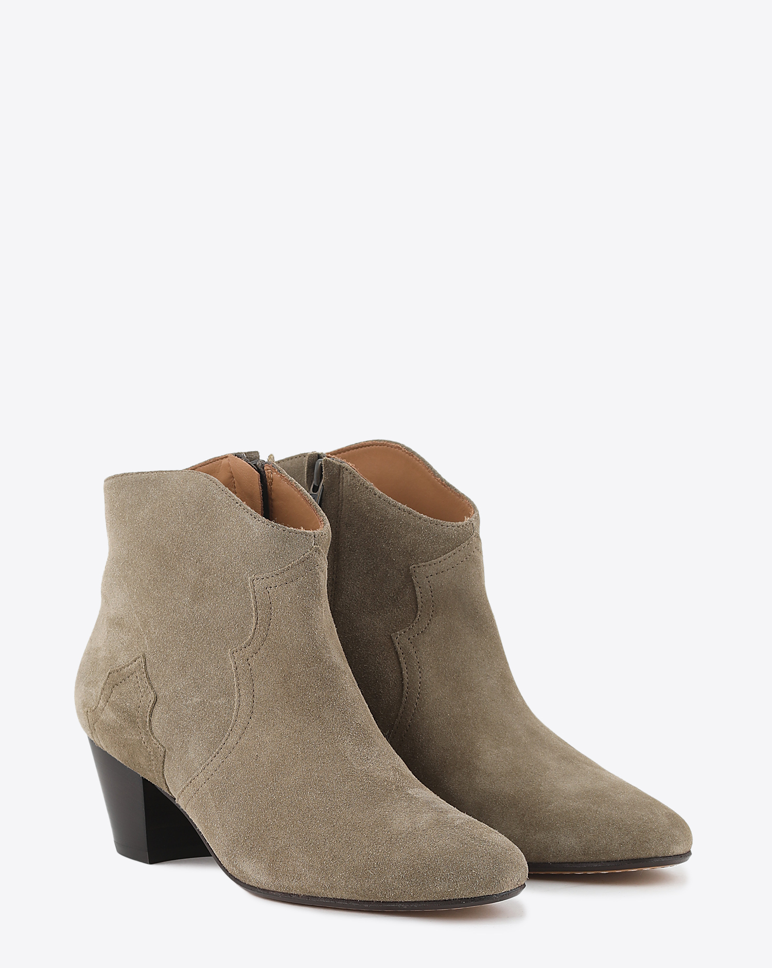 Isabel Marant Boots Dicker – Taupe