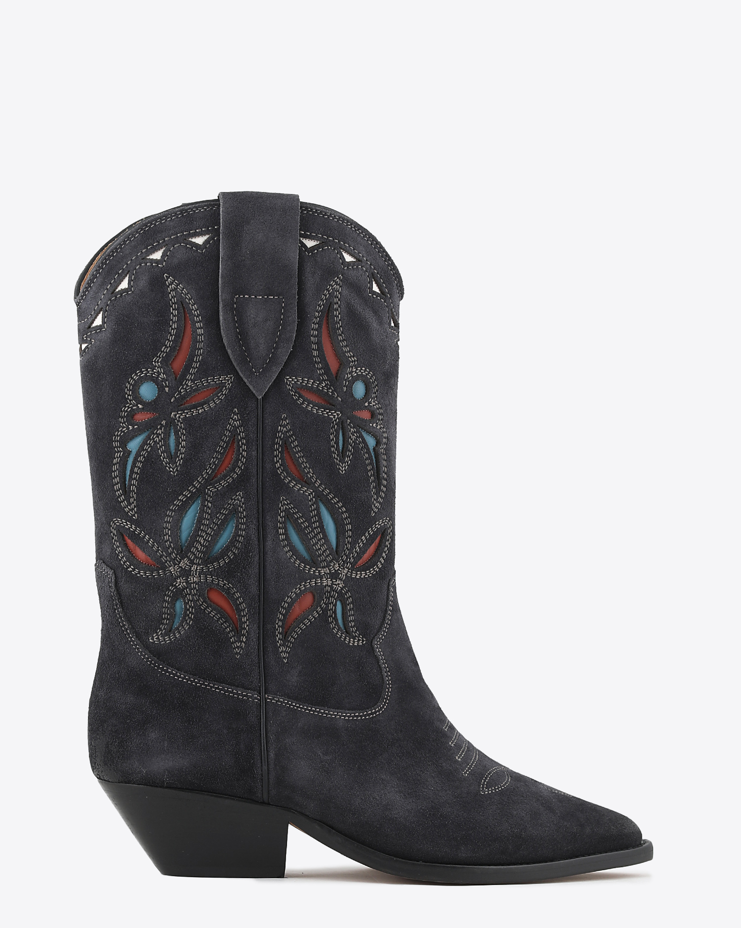 Isabel Marant Chaussures Boots Duerto Broderie – Noir