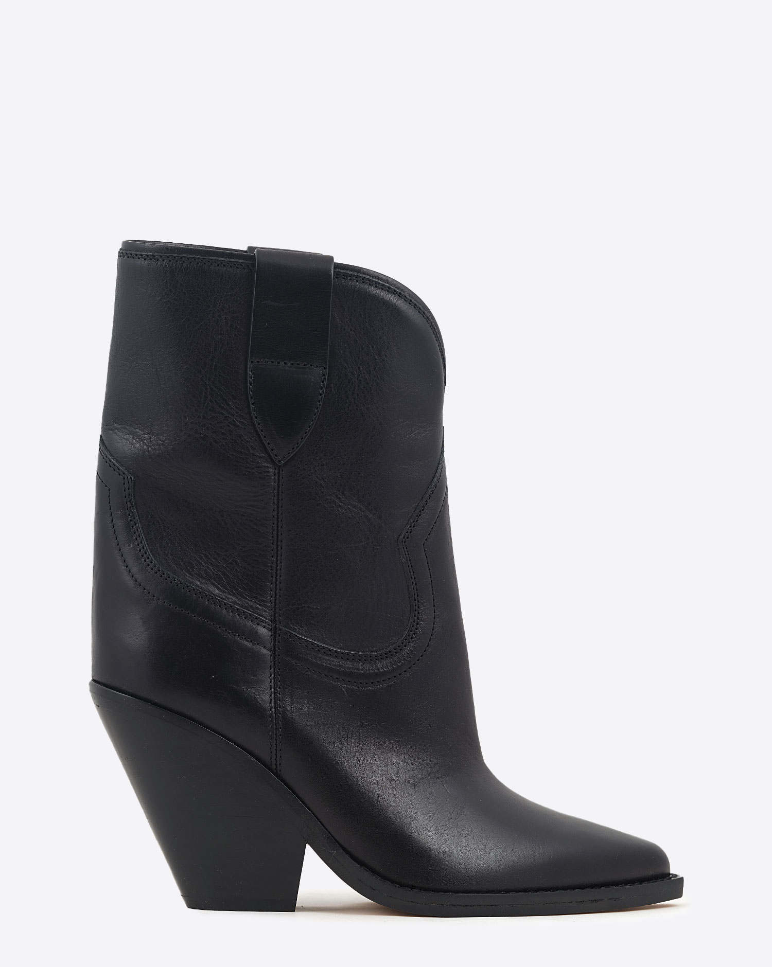 Isabel Marant Boots Leyane Cuir – Noir