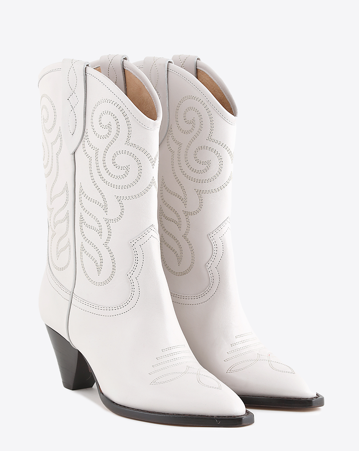 Isabel Marant Chaussures Boots LULIETTE – Chalk