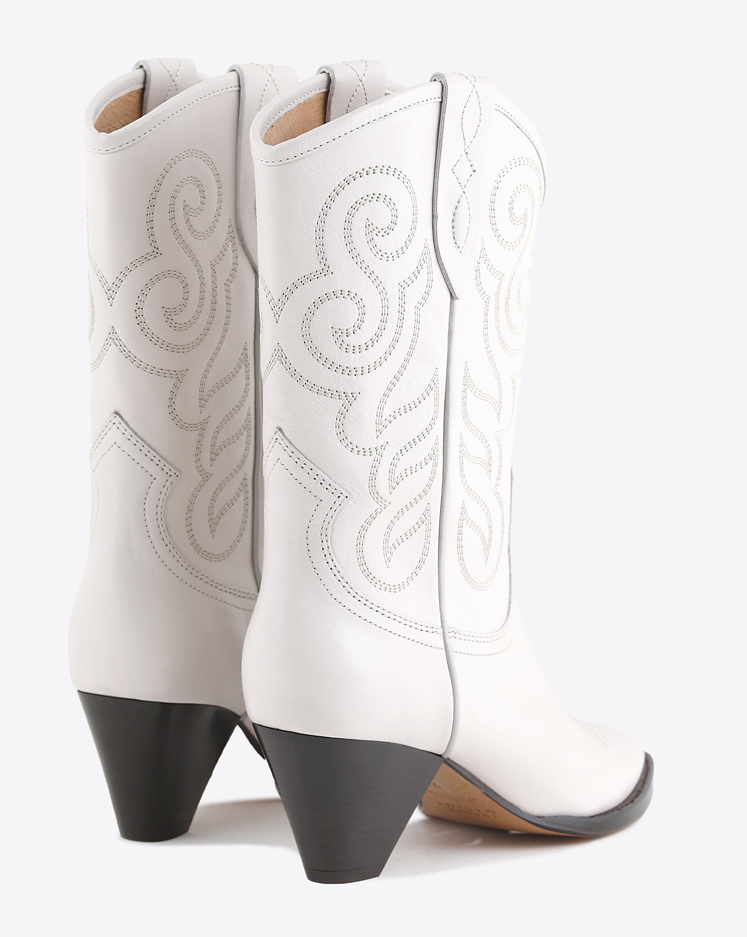 Isabel Marant bottes blanches Luliette 