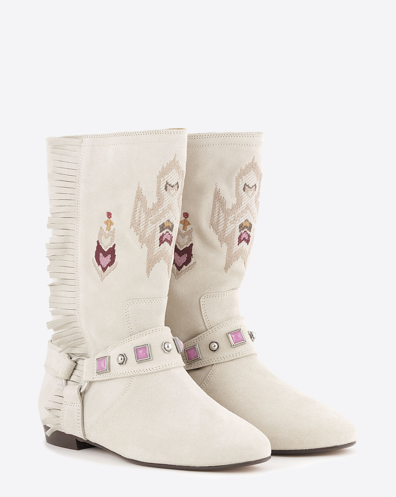 Isabel Marant Boots Siani – Chalk