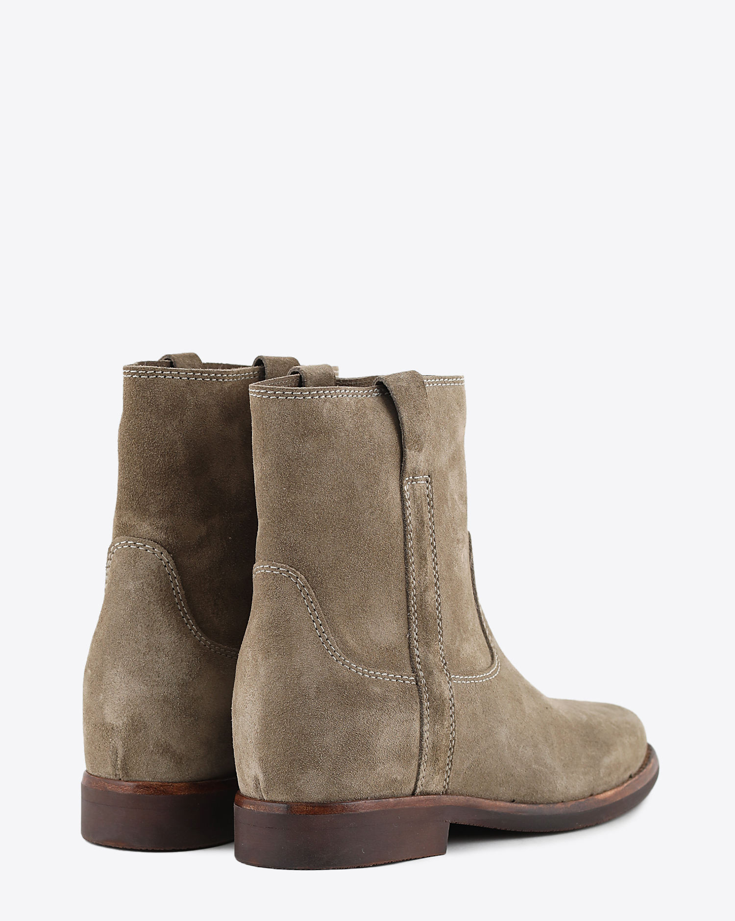 Boots Susee Isabel Marant Étoile Taupe. Dos.