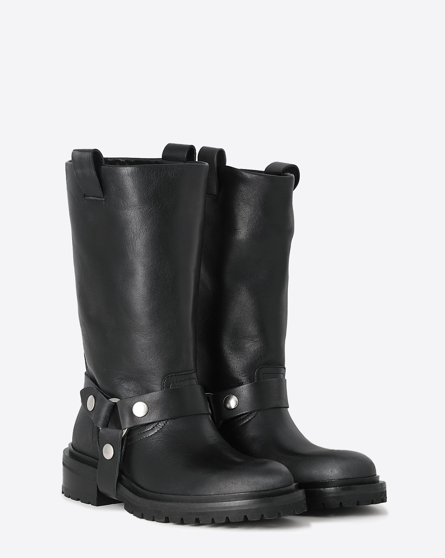 Golden Goose Femme Bottes Kurt Biker &ndash; Noir