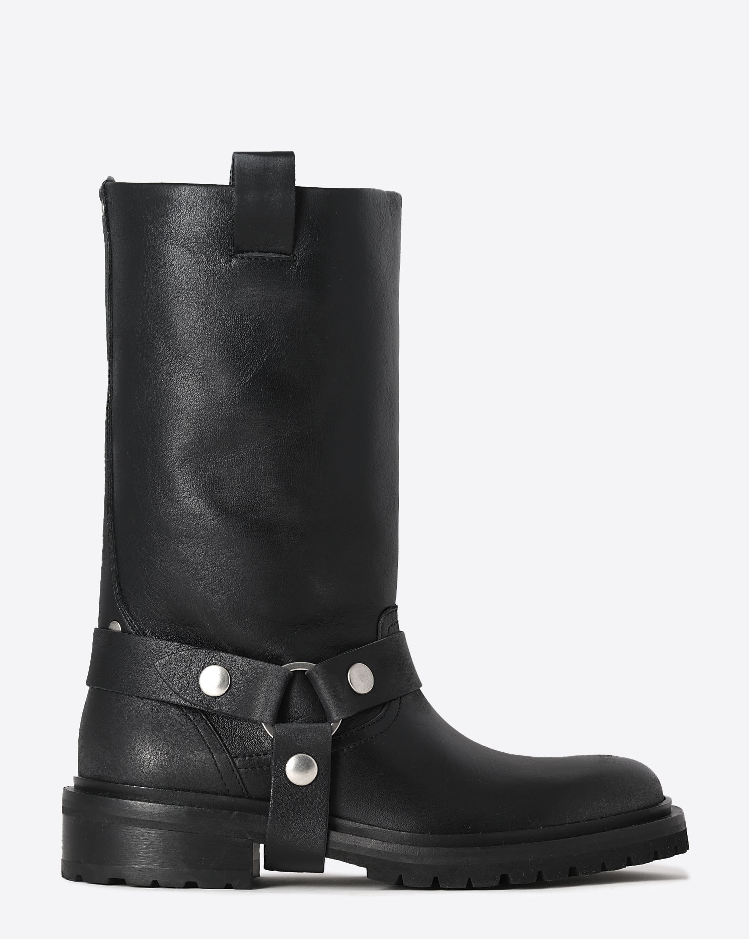 Golden Goose Femme Bottes Kurt Biker &ndash; Noir