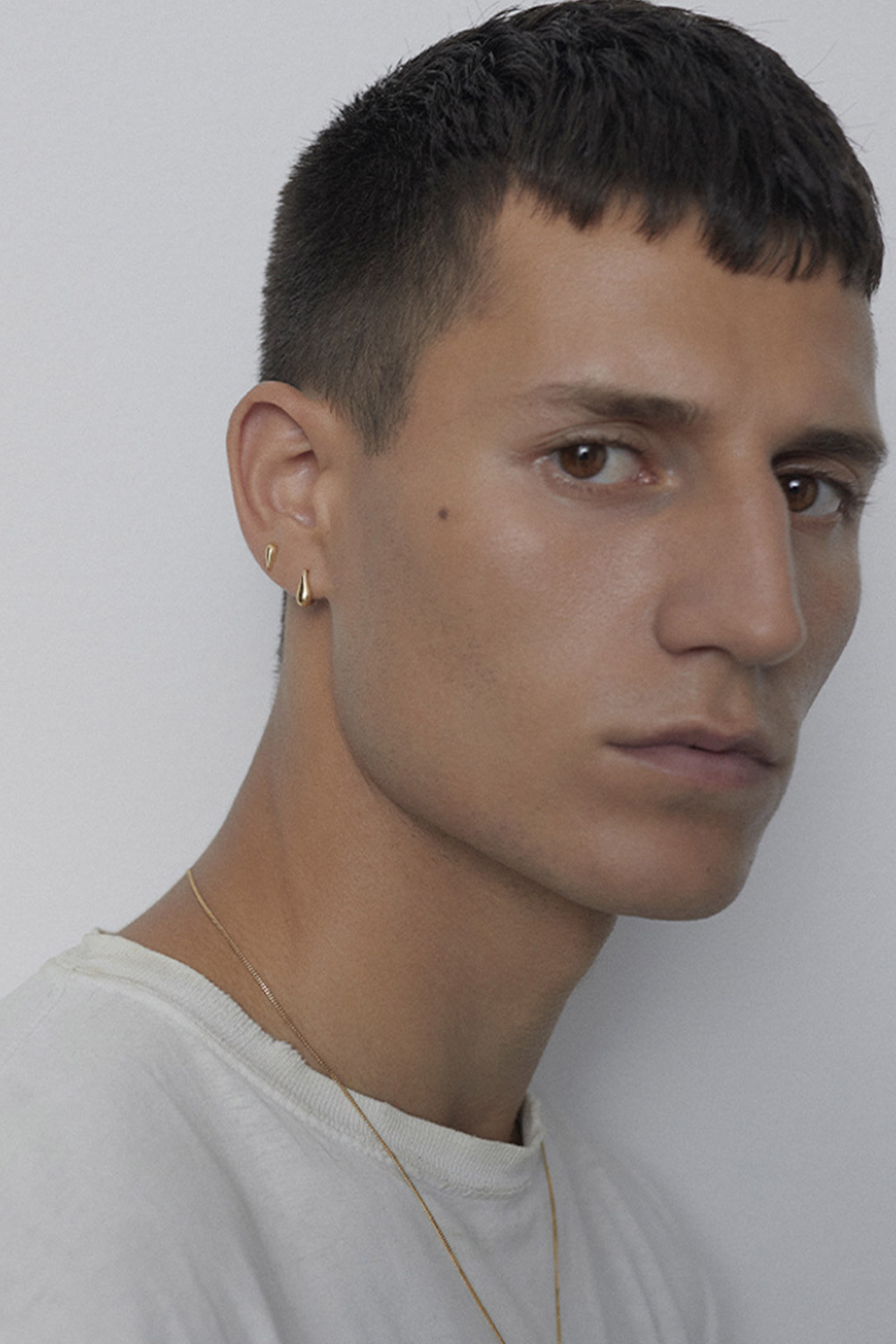 Maria Black Boucle d'Oreille Xberg – Plaqué Or
