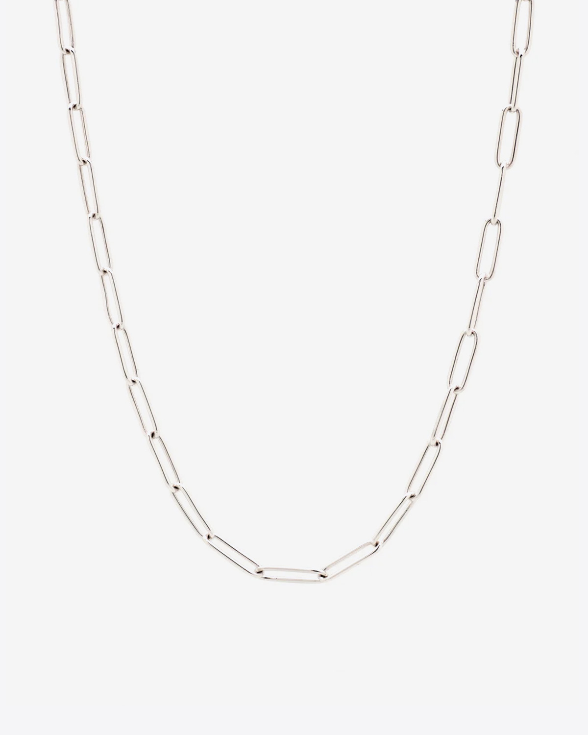 Tom Wood Chaine Box 42 cm – Silver 