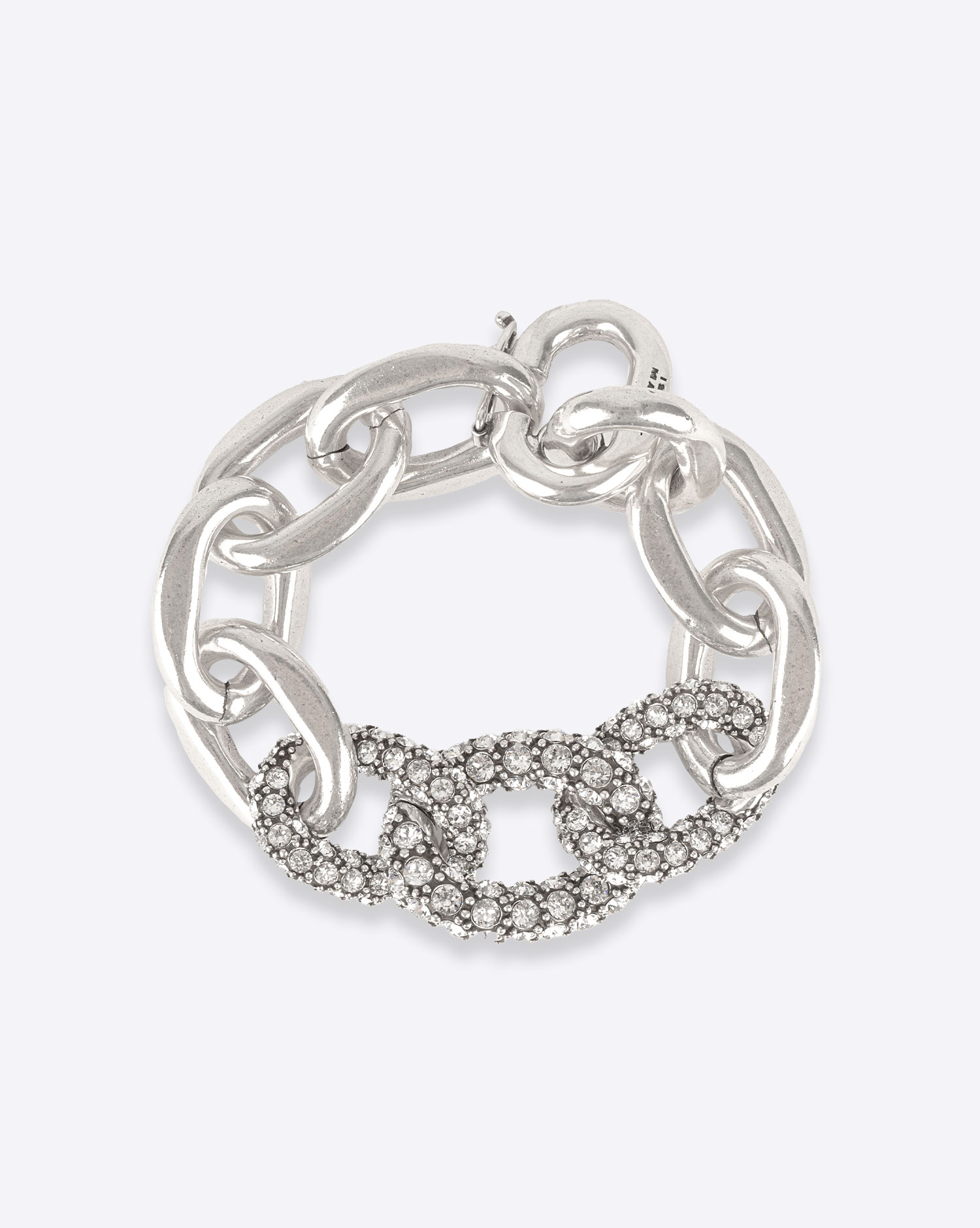 Isabel Marant Bracelet Funky Ring – Métal Argenté et Strass