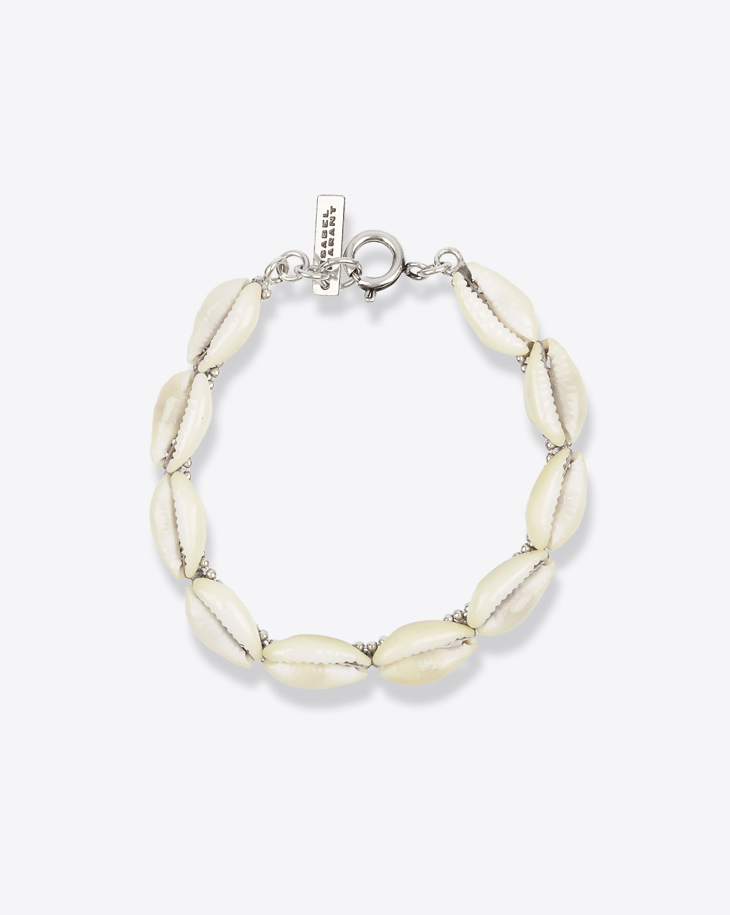 Isabel Marant Bracelet Noki – Coquillage et Métal Argenté