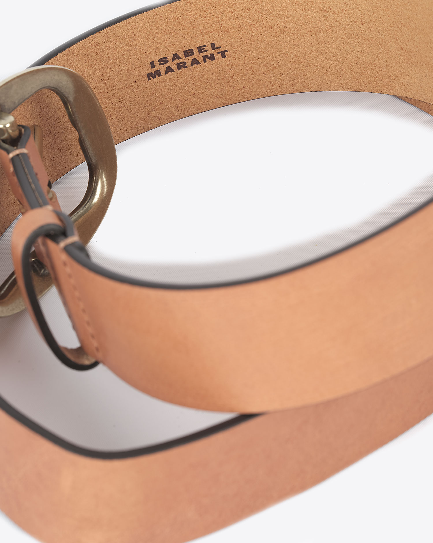 Isabel Marant Ceinture Dara – Cognac